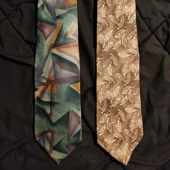 Cambridge Classics Men's Silk Neck Ties Lot of 2 - Picture 1 of 3